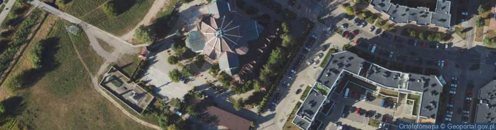 Zdjęcie satelitarne Kaplica Wieczystej Adoracji