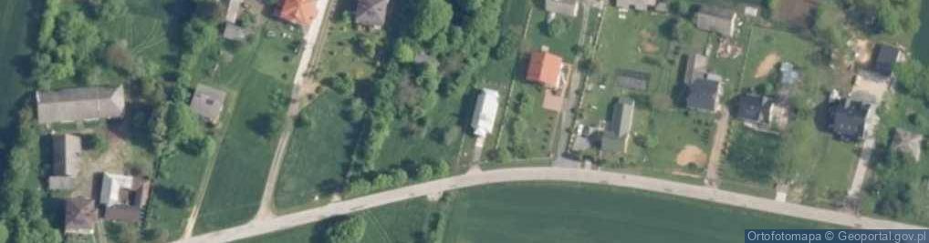 Zdjęcie satelitarne kaplica