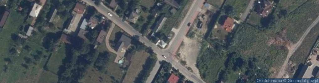 Zdjęcie satelitarne Kaplica
