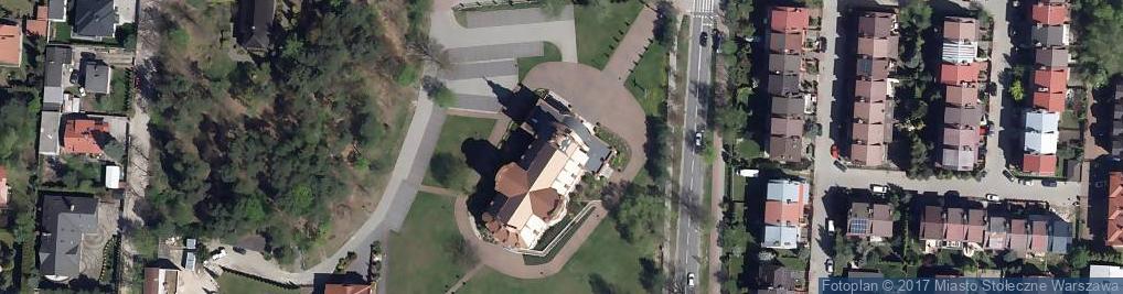 Zdjęcie satelitarne Kościół Najświętszego Serca Pana Jezusa w Starej Miłośnie