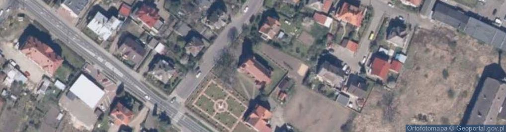 Zdjęcie satelitarne Kościół parafialny pw. Najświętszego Serca Pana Jezusa
