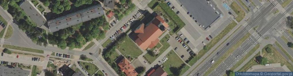 Zdjęcie satelitarne Kościół Rzymskokatolicki