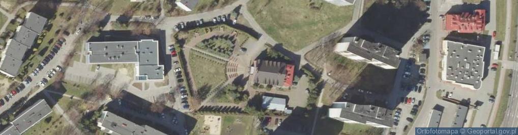 Zdjęcie satelitarne Kościół Rzymskokatolicki