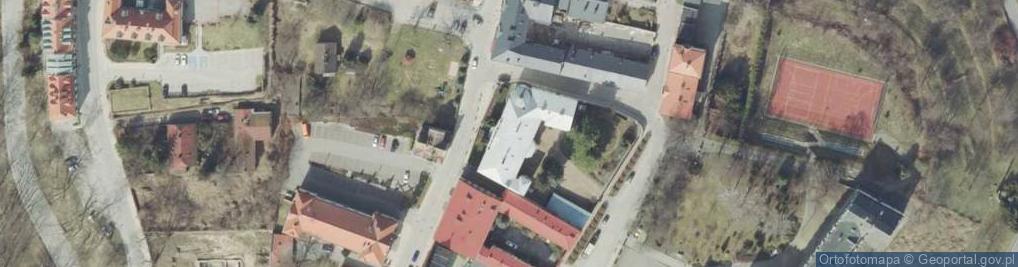 Zdjęcie satelitarne Kuria diecezjalna