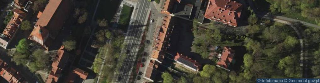 Zdjęcie satelitarne Kuria metropolitalna