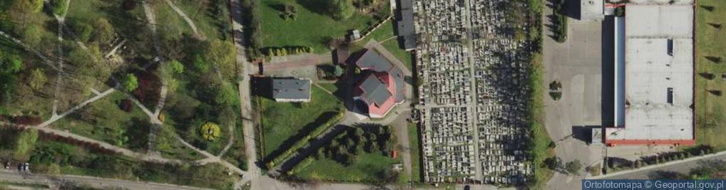 Zdjęcie satelitarne Matki Boskiej Szkaplerznej
