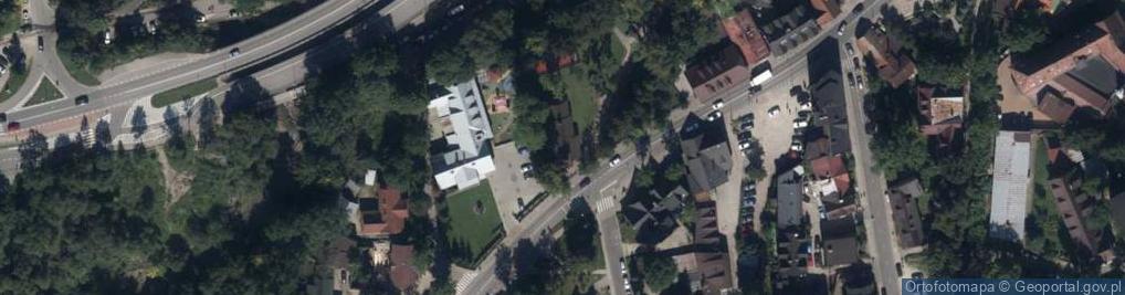 Zdjęcie satelitarne Matki Bożej Częstochowskiej - filialny