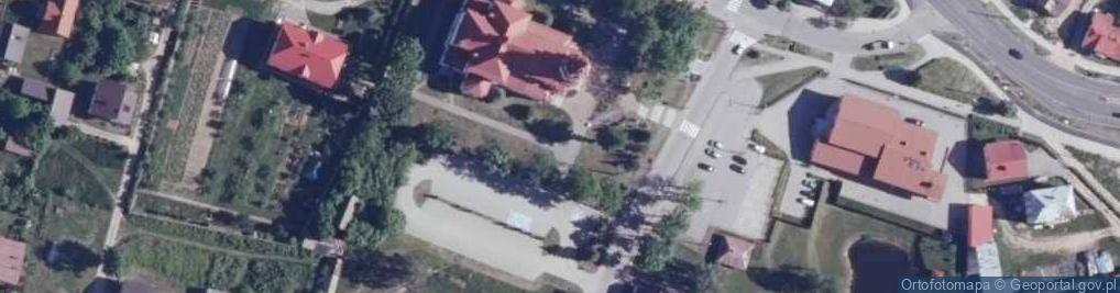 Zdjęcie satelitarne Matki Bożej Częstochowskiej i św. Kazimierza