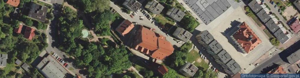 Zdjęcie satelitarne Matki Bożej Częstochowskiej, Salezjanie