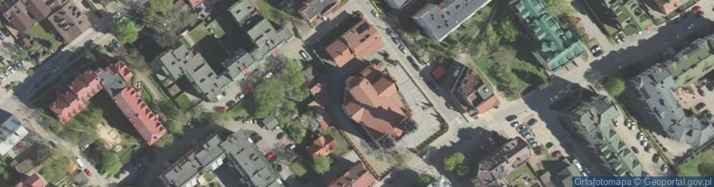 Zdjęcie satelitarne Matki Bożej Fatimskiej