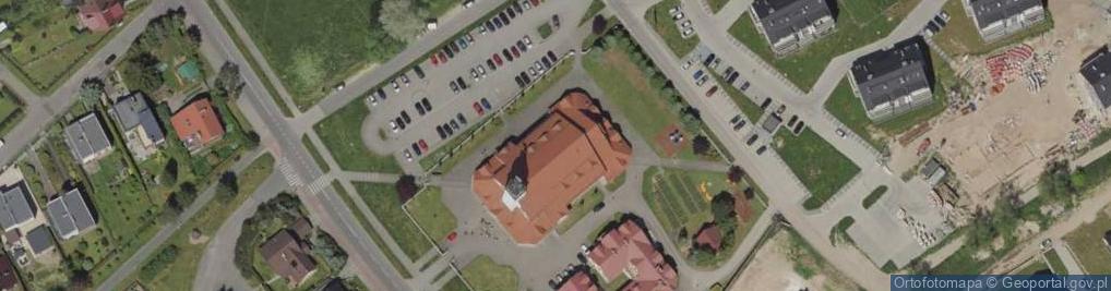 Zdjęcie satelitarne Matki Bożej Miłosierdzia