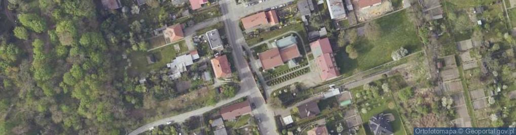 Zdjęcie satelitarne Matki Chrystusa i św. Jana Apostoła i Ewangelisty