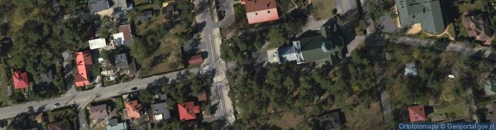 Zdjęcie satelitarne MB Częstochowskiej