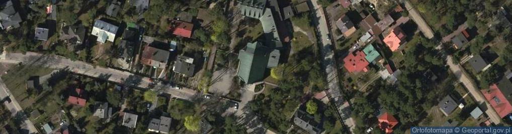 Zdjęcie satelitarne MB Częstochowskiej