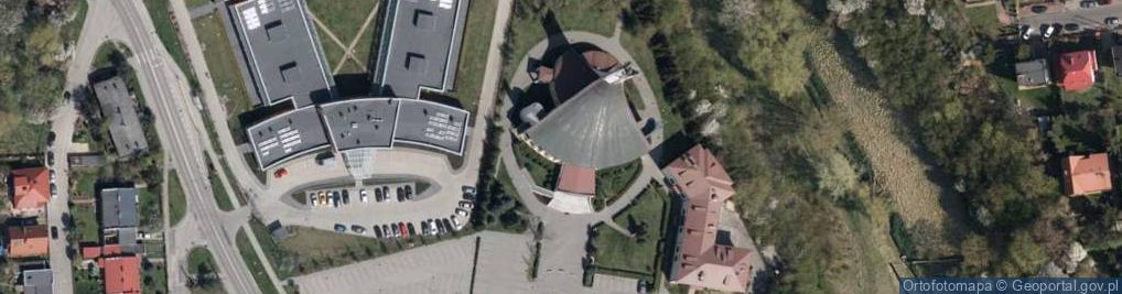 Zdjęcie satelitarne Miłosierdzia Bożego