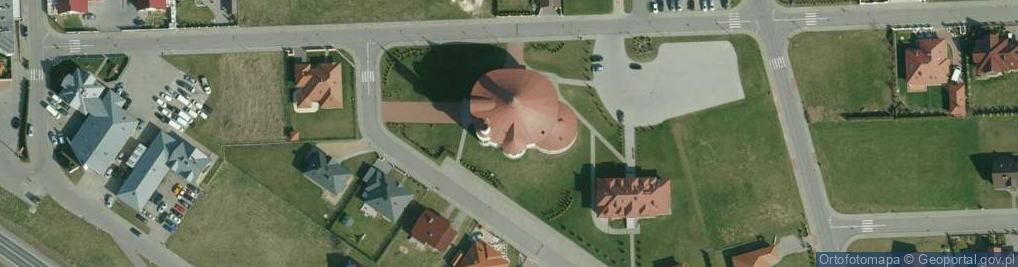 Zdjęcie satelitarne Miłosierdzia Bożego