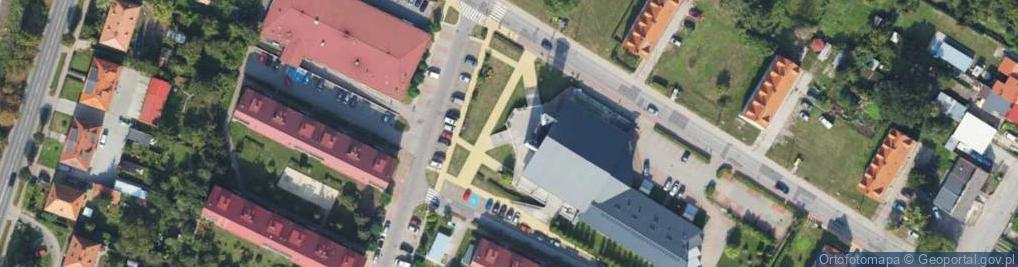 Zdjęcie satelitarne Miłosierdzia Bożego