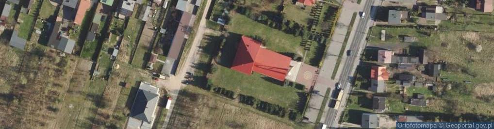 Zdjęcie satelitarne N.M.P. Matki Kościoła