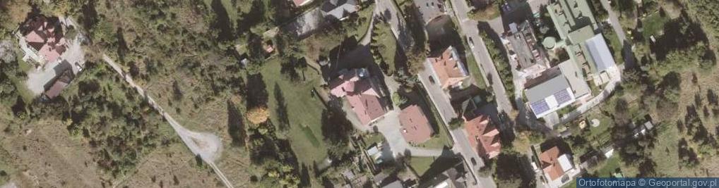 Zdjęcie satelitarne Najświętszego Serca Pana Jezusa - kaplica