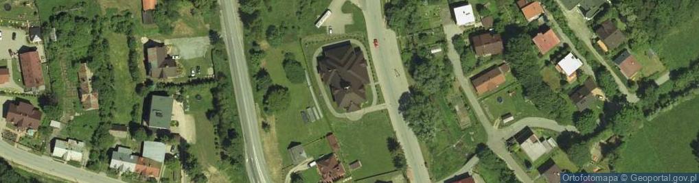 Zdjęcie satelitarne Najświętszego Serca Pana Jezusa - nowy kościół