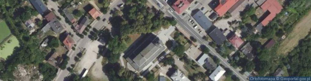 Zdjęcie satelitarne Najświętszego Serca Pana Jezusa, parafia św. Mikołaja
