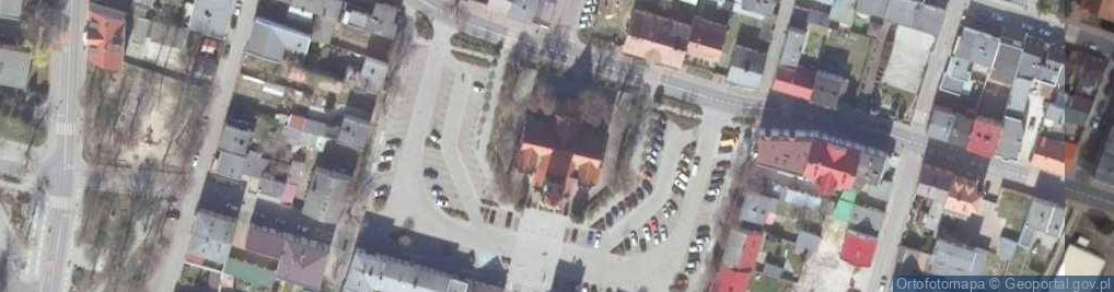 Zdjęcie satelitarne Najświętszego Serca Pana Jezusa
