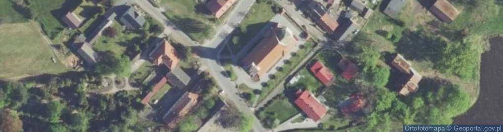 Zdjęcie satelitarne Najświętszego Serca Pana Jezusa