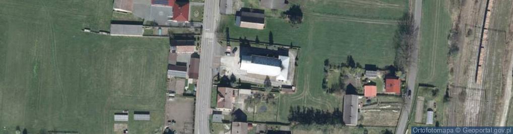 Zdjęcie satelitarne Najświętszego Serca Pana Jezusa