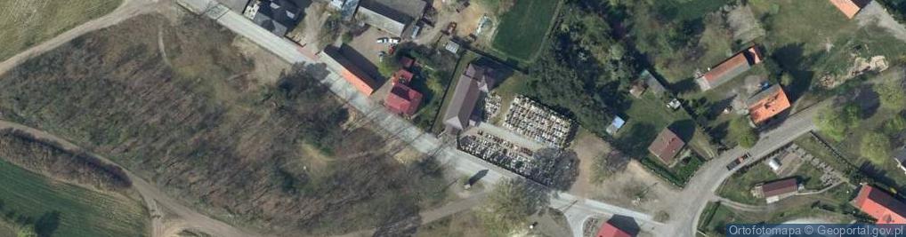 Zdjęcie satelitarne Najświętszego Serca Pana Jezusa