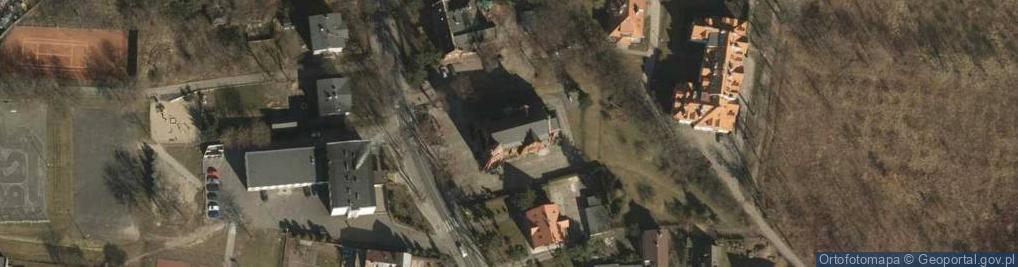 Zdjęcie satelitarne Najświętszego Serca Pana Jezusa