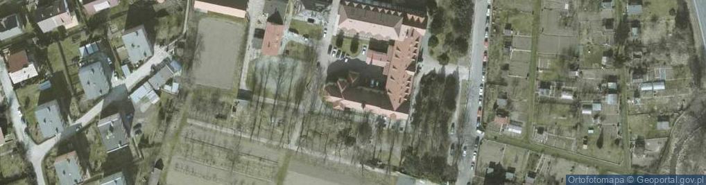 Zdjęcie satelitarne Najświętszego Serca Pana Jezusa