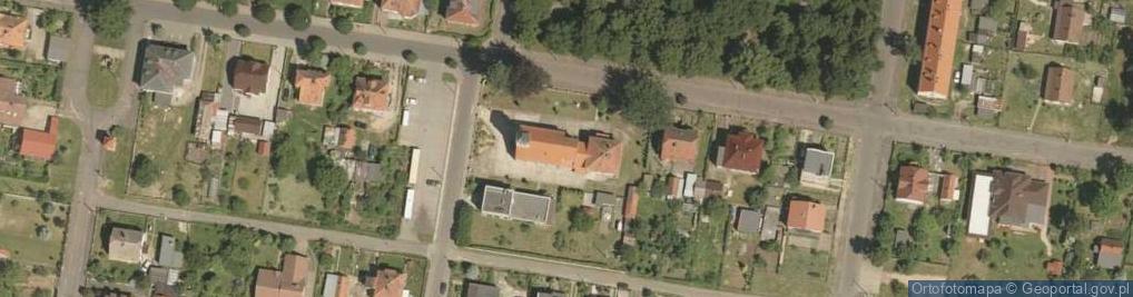 Zdjęcie satelitarne Najświętszego Serca Pana Jezusa