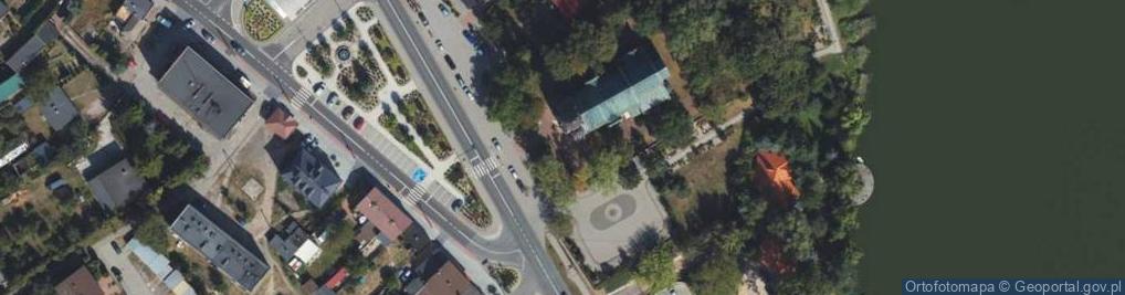 Zdjęcie satelitarne Najświętszego Serca Pana Jezusa