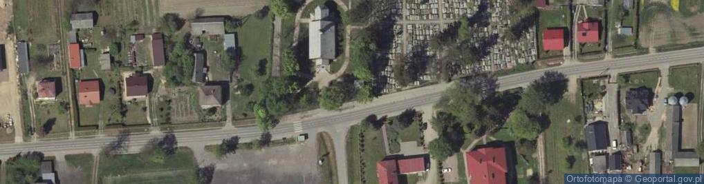 Zdjęcie satelitarne Najświętszego Serca Pana Jezusa