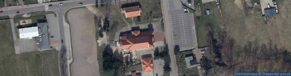 Zdjęcie satelitarne Najświętszego Serca Pana Jezusa