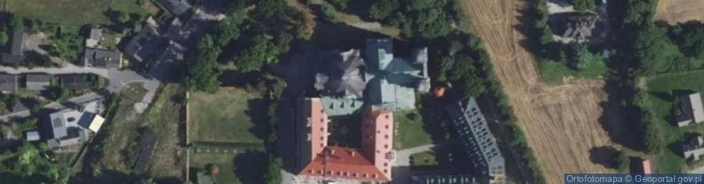 Zdjęcie satelitarne Najświętszej Maryi Panny i św. Mikołaja biskupa