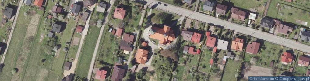 Zdjęcie satelitarne Najświętszej Maryi Panny Królowej Polski