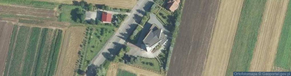 Zdjęcie satelitarne Najświętszej Maryi Panny Królowej Polski