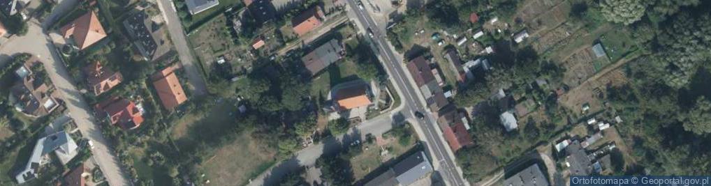 Zdjęcie satelitarne Najświętszej Maryi Panny Matki Kościoła