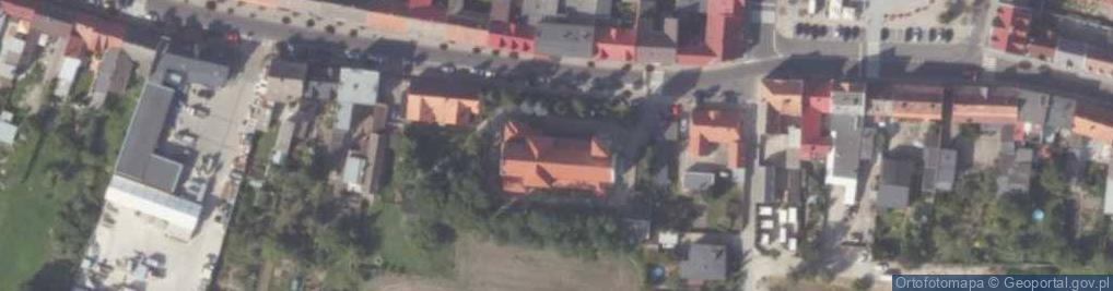 Zdjęcie satelitarne Najświętszej Maryi Panny Wniebowziętej i św. Mikołaja biskupa