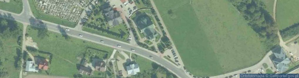 Zdjęcie satelitarne Nawiedzenia Najświętszej Maryi Panny