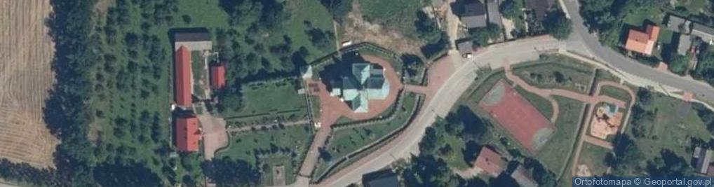 Zdjęcie satelitarne Nawiedzenia Najświętszej Maryi Panny