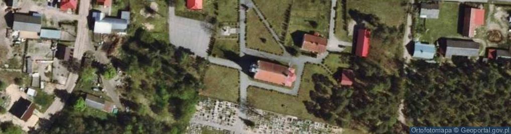 Zdjęcie satelitarne Niepokalanego Poczęcia Najświętszej Maryi Panny