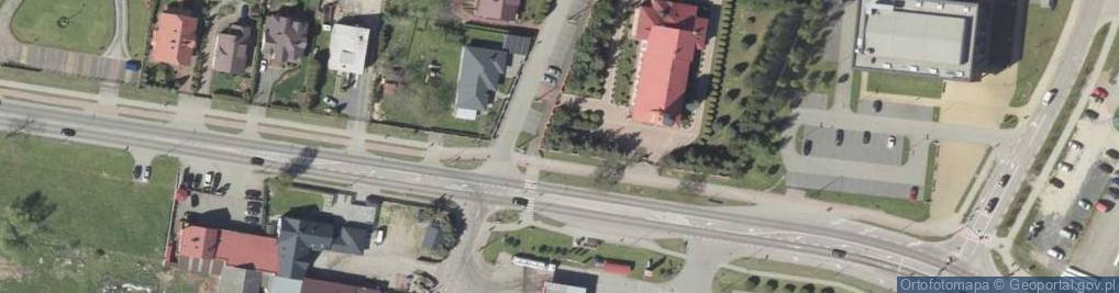 Zdjęcie satelitarne NMP Częstochowskiej