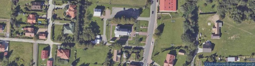 Zdjęcie satelitarne NMP Królowej Świata