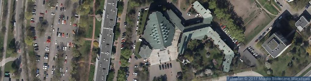 Zdjęcie satelitarne NMP Matki Miłosierdzia