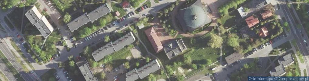 Zdjęcie satelitarne Opatrzności Bożej