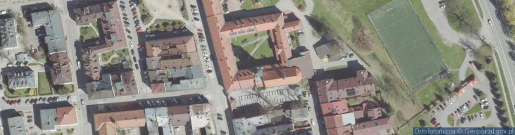 Zdjęcie satelitarne p.w. Ducha Świętego