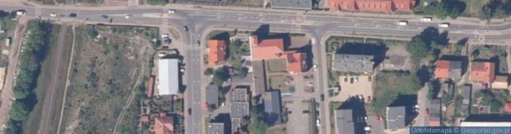 Zdjęcie satelitarne p.w. Najświętszego Serca Pana Jezusa