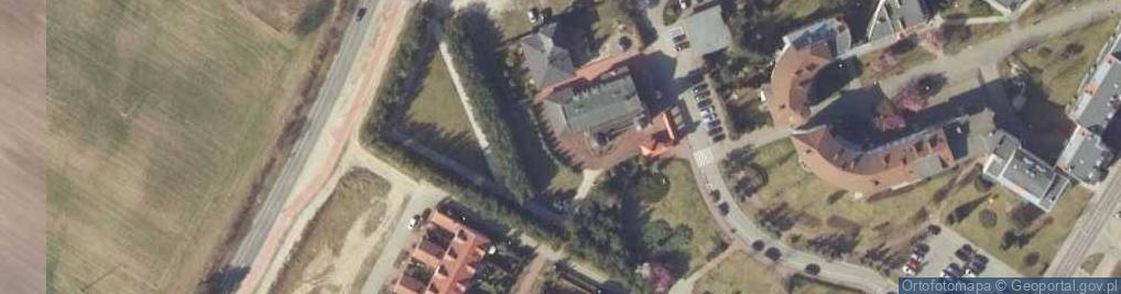 Zdjęcie satelitarne p.w. Najwyższego Arcykapłana Jezusa Chrystusa